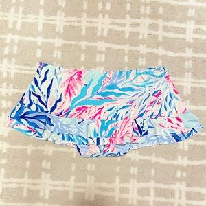 Lilly Pulitzer Monaco hipster ruffle swim bottoms